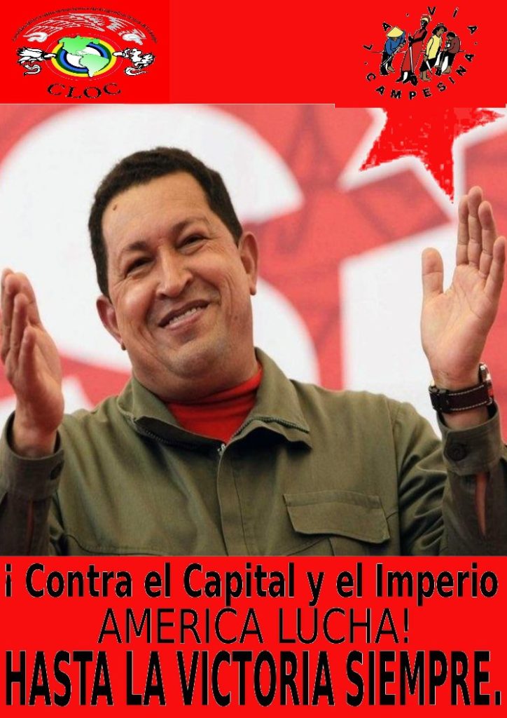 Venezuela, muerte del icono de lucha y resistencia contra las políticas neoliberales.
